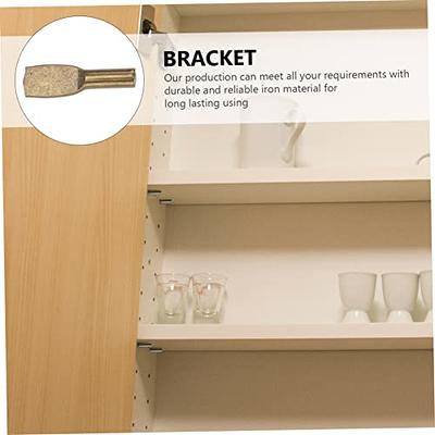 Punch Free Adhesive Shelf Bracket, Shelf Pegs, Shelf Clip for Kitchen  Cabinet Book Shelves, 8 Pack - Yahoo Shopping