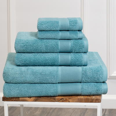 Mainstays 10 Piece Bath Towel Set with Upgraded Softness & Durability, Blush