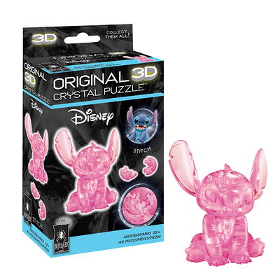 3D Crystal Puzzle - Disney Stitch (Purple): 43 Pcs - Yahoo Shopping