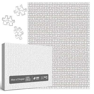 The Clearly Impossible Puzzle 100 Pieces - Clear Difficult Jigsaw Puzzle -  False Edge Pieces - Clear Hard Puzzle - 100 Piece - Yahoo Shopping