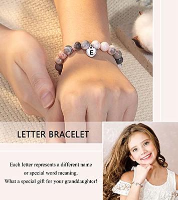 UNGENT THEM Niece Gifts from Auntie Aunt, Girls Jewelry Initial Charm Bracelets  for Girls Valentines Day Christmas Birthday Graduation Gifts for Niece  Girls - Yahoo Shopping