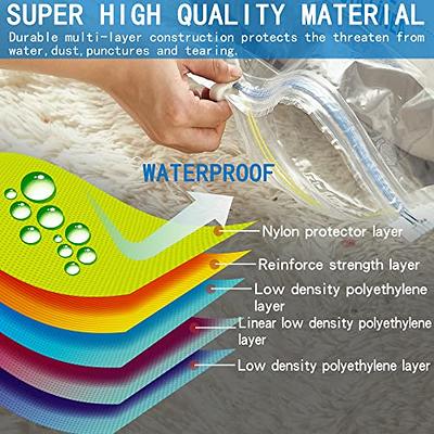  HIBAG Vacuum Storage Bags, Space Saver Vacuum Seal Storage Bags  20-Pack Sealer Bags for Clothes, Clothing, Bedding, Comforter, Blanket  (20C) : Home & Kitchen