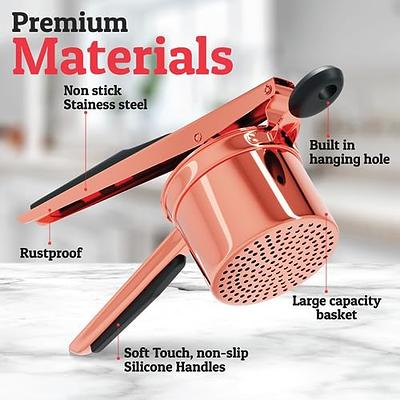 Zulay Kitchen <br/>Simple Craft Heavy Duty Garlic Press (Rose Gold)