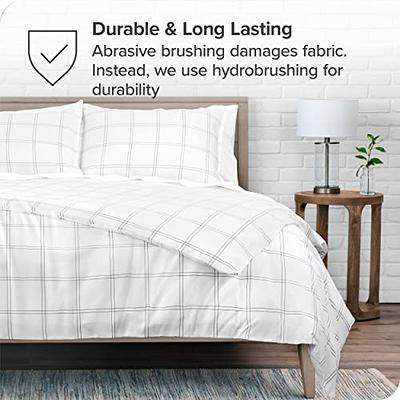  Bare Home Bedding Duvet Cover Queen Size - Premium 1800 Super  Soft Duvet Covers Collection - Lightweight, Cooling Duvet Cover - Soft  Breathable Bedding Duvet Cover (Queen, White)