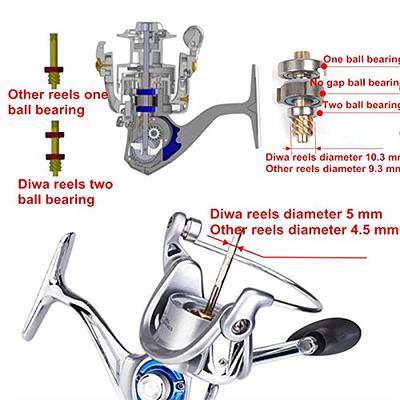 Diwa Spinning Fishing Reels for Saltwater Freshwater 3000 4000 5000 6000  7000 Spools Ultra Smooth Ultralight Powerful Trout Bass Carp Gear Stainless  Ball Bearings Metal Body Ice Fishing Reels(6000) - Yahoo Shopping