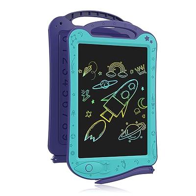 WONDERBOX WORKSHOP – Neon Glow Drawing Board for Kids Doodle Tablet –  Learning, Art – Light-Up Magic Drawing pad with Wipe-Off Marker pens. –  BigaMart