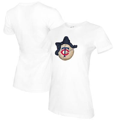 Lids Atlanta Braves Tiny Turnip Women's Military Star 3/4-Sleeve Raglan T- Shirt - White/Navy