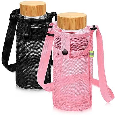 Water Bottle Holder Water Bottle Carrier with Adjustable Shoulder Strap  Beach Bottle Bag Water Bottle Sling Dog Water Bottle Sleeve for Sports Gym  Hiking Camping Walking 