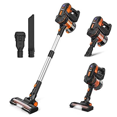 INSE Cordless Vacuum Cleaner,25Kpa Powerful Stick Vacuum,6-in-1