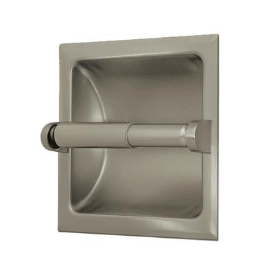 Project Source Seton Brushed Nickel Pvd Recessed Spring-loaded