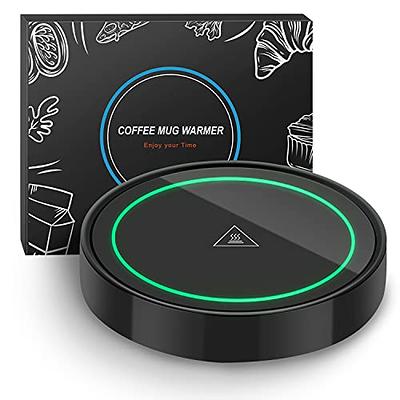 Coffee Mug Warmer, Electric Beverage Warmers for Office Home Desk Use,  Smart Cup Warmer Thermostat Coaster for Hot Coffee Tea Espresso Milk -  Yahoo Shopping