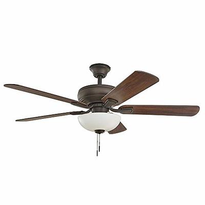 Bronze Led Ceiling Fan With Light Kit