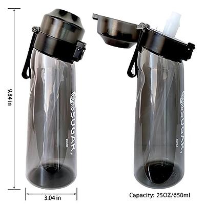 Napolju Air Water Bottle with Flavor Pods, 650ML Leak Proof Sports Water  Bottles With Straw and Strap, 0% Sugar Fruit Fragrance Drinking Bottles  (Black) - Yahoo Shopping