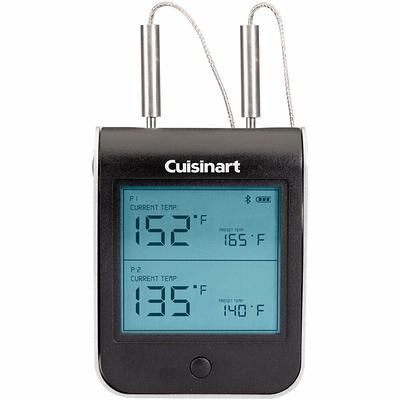 2 Piece Wireless Meat Thermometer with Remote, 4 High Temperature Probes -  BBQ Dragon