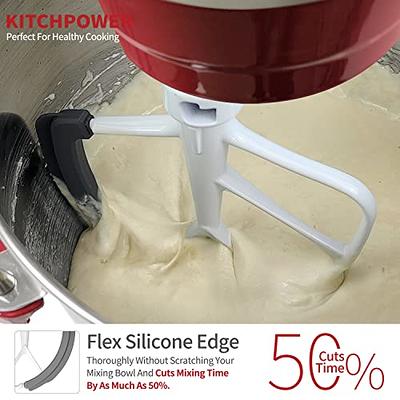 KITCHPOWER 6 Quart Flex Edge Beater for KitchenAid Bowl-Lift Stand Mixers, Kitchenaid  Paddle Attachment Mixer Accessory - Yahoo Shopping