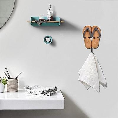 K KILIPES Beach Slipper Towel Hook Hanger for Bathroom, Decorative Hanging  Wood Flip Flop Towel Holder Nautical Wall Decor for Home (Brown) - Yahoo  Shopping