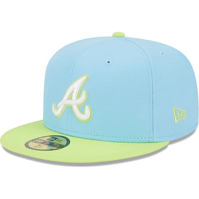 Men's Atlanta Braves New Era Light Blue 59FIFTY Fitted Hat