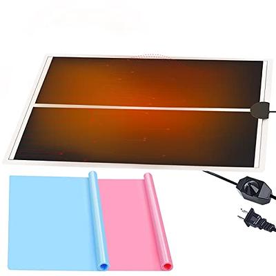 Resin Mold Heating Mat, Resin Curing Machine with 2 pcs Silicone