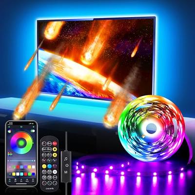 Govee TV Light Strip, 9.8 Feet RGB with Remote & App Control, Music Sync  for TVs, PC Gaming, USB(LED , Multicolor)