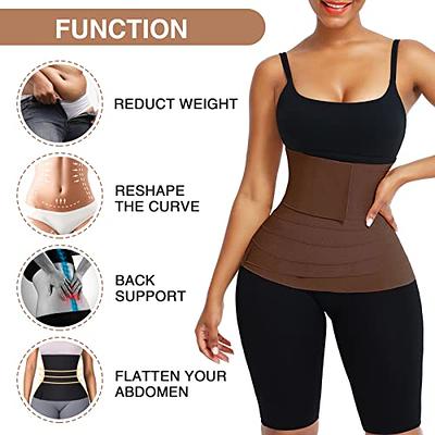 FeelinGirl Snatch Me Up Wrap Bandage Waist Trimmer Tummy Wraps