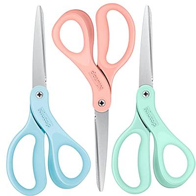 Leather Scissors, Stainless Steel Fabric Scissors Safe Use DIY Tool for  Adults, Students, Teachers, Embroidery, Paper Cutting, and Fabric