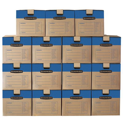 Bankers Box SmoothMove Classic Moving Boxes - Small 20pk