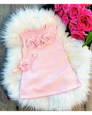 Baby Girl Summer Dress, Birthday Cake Smash Special Occasion Pink Toddler  Everyday Dress - Yahoo Shopping