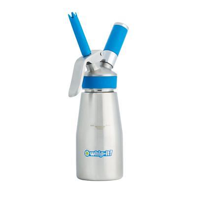 Whipped Cream Whipper  Silver 1 Liter Cream Whipper