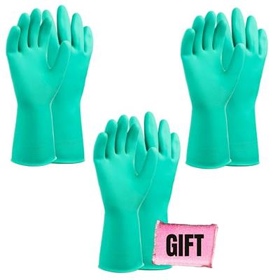 Ferraycle 3 Pairs Microfiber Mittens Cleaning Household Dusting Gloves for  Plants Kitchen Car