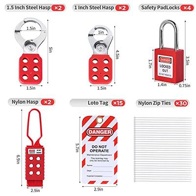 Professional Lockout Tagout Kit – Industrial LOTO Kit