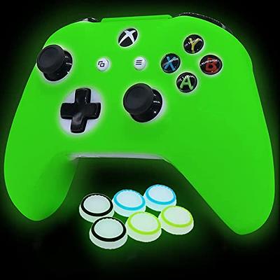 HLRAO Controller Skins Silicone Grip Glow in The Dark Protective Case for  Xbox One Controller + 6 Grips Accessories Glow in The Dark. - Yahoo Shopping