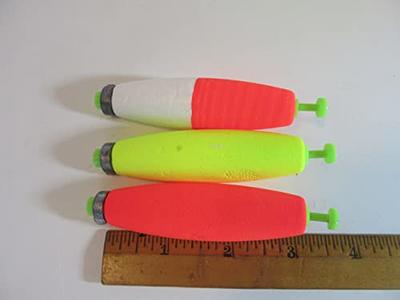 Large Weighted Foam Cigar Torpedo Shaped Fishing Floats Bobbers