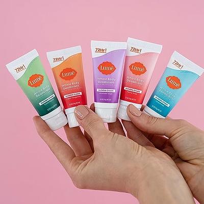 Lume Whole Body Deodorant 5 Pack Sampler - Invisible Cream Minis - 72 Hour  Odor Control - Aluminum & Baking Soda Free (Clean Tangerine, Lavender Sage,  Peony Rose, Toasted Coconut, Unscented) - Yahoo Shopping