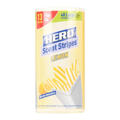 Glad Drawstring Small Trash Bags - Lemon Fresh Bleach - 4 Gallon - 80ct :  Target