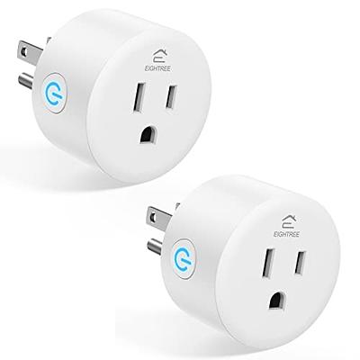 EIGHTREE Smart Plug, Alexa Smart Plugs That Work with Alexa and Google  Home, Compatible with SmartThings, Smart Outlet with WiFi Remote Control  and Timer Function, 2.4GHz Wi-Fi Only, 2Packs - Yahoo Shopping