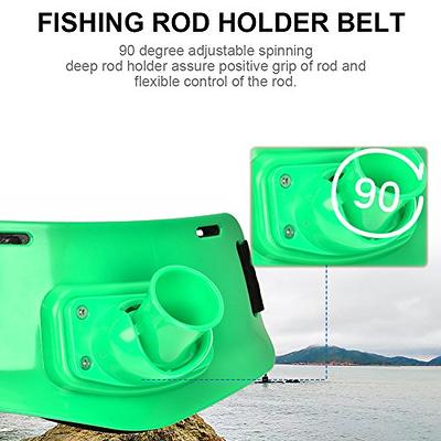 Fishing Rod Belt Holder, Fighting Rod Pole Holder Belt Tackle Boat