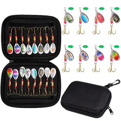 Dr.Fish 240 Pieces Walleye Rig Making Kit, Fishing Accessories for Walleye  Spinner Crawler Harness, Spinner Blades Rig Floats Clevises Beads - Yahoo  Shopping