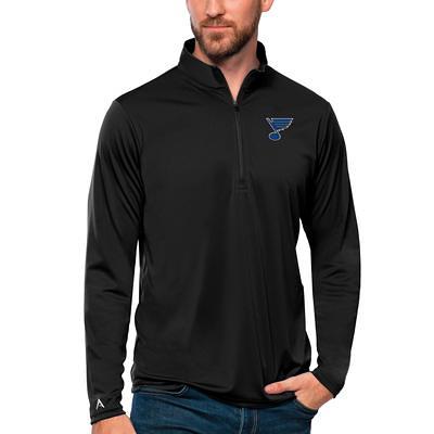 St. Louis Blues Antigua Fortune Full-Zip Jacket - Heathered Black