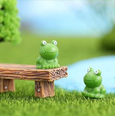 Coxolx 100 Pcs Resin Mini Frogs Figurines, Green Frog Miniature Figurines,  Micro Frogs Figurines, Tiny Cute Frog Figurines, Miniature Moss Landscape  Frog Model for Garden Home Decor - Yahoo Shopping