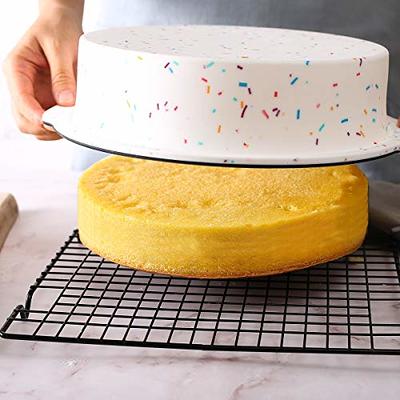 Silicone Round Cake Pan 9 inch, Non-Stick Round Baking mold with