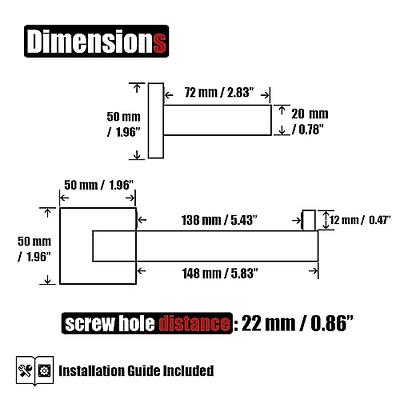 JQK Toilet Paper Holder Oil Rubbed Bronze, 5 Inch 304 Stainless