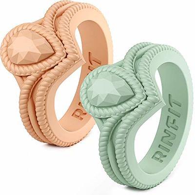 Silicone Wedding Ring for Men, Breathable Mens' Rubber Wedding Bands,  Comfortable Durable Wedding Ring, Size 9 10 11 - Walmart.com