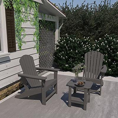 WestinTrends Malibu Outdoor Rocking Chair Set of 2, All Weather Poly Lumber  Adirondack Rocker Chair with High Back, 350 Lbs Support Patio Rocking Chair  for Porch Deck Garden Lawn, Dark Green 