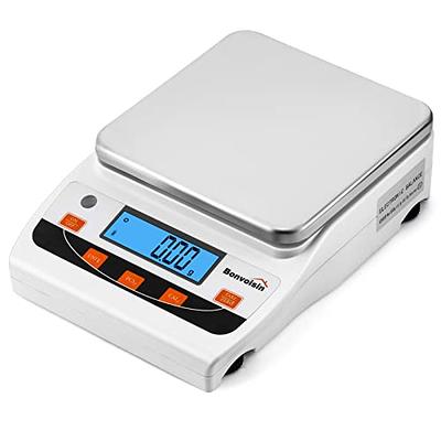 CGOLDENWALL 5kg x 0.1g Digital Precision Electronic Balance Laboratory Lab  Scale Industrial Weighing and Counting Scale Table Top Scale