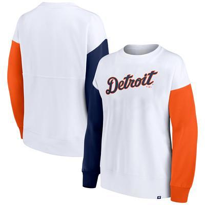 Detroit Tigers Fanatics Branded Women's Team Logo Lockup V-Neck T