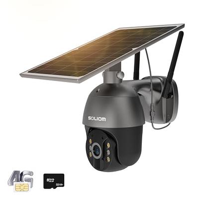 Netvue Solar Outdoor Camera for Home Security 2K WiFi Camera with Motion  Detection, 2-Way Talk, Compatible with Alexa