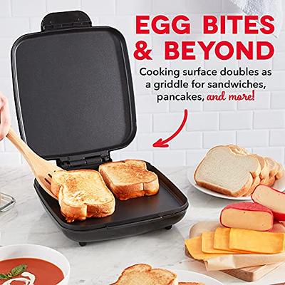 Dash Deluxe Sous Vide Style Egg Bite Maker with Silicone Molds for Breakfast