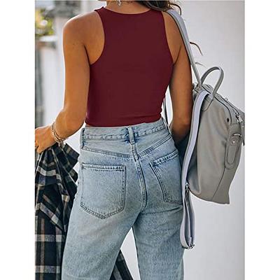 Butterluxe Short Sleeve Shirts Women's Casual Summer Crop Top