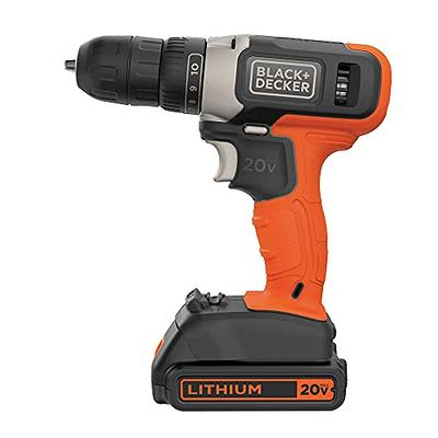 BLACK+DECKER 20V MAX Matrix Cordless Drill/Driver (BDCDMT120C), Drill Kit  (Orange)