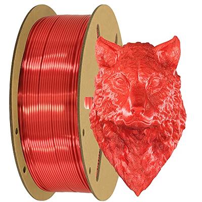 JAYO Silk PLA Filament Bundle 1.75mm, Silk 3D Printer Filament Bundle  Multicolor, Individually Vacuum Packed, 8 Pack, Shiny Silk 2KG in Total,  Light